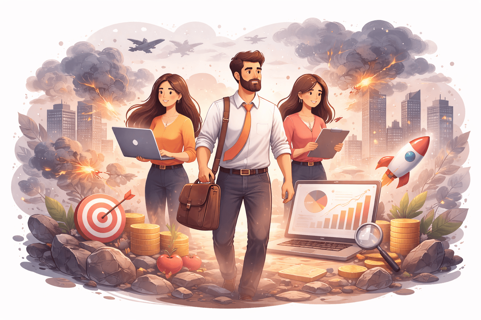 pixin business in timp de conflict